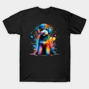 Pumi in a Vivid Paint Splash Wonderland T-Shirt